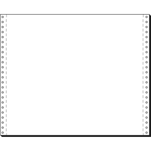 Sigel 12378 - DIN-Computerpapier, 305 mm (12") x 375 mm (A3 q), LP, weiß, 70g