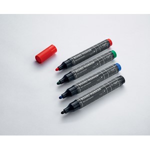 SIGEL BA010 - Board-Marker - schwarz, blau, rot, grün - Rundspitze 2-3 mm