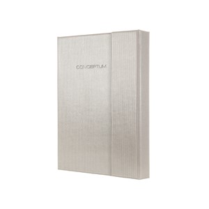 Sigel CO629 - Notizbuch CONCEPTUM® Design Glam, Champagne metallic, liniert, ca. A6