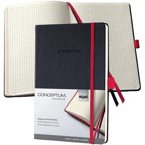 Sigel CO662 - Notizbuch CONCEPTUM®, Red Edition, Hardcover, ca. A5