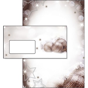 Sigel DP020Set - Weihnachts-Motiv-Papier Set, Christmas Diamond