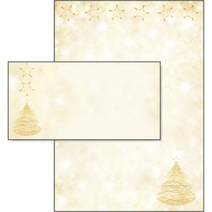 Sigel DP083Set - Weihnachts-Motiv-Papier Set, Graceful Christmas