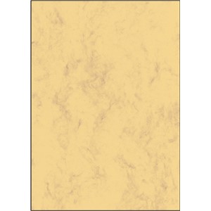 Sigel DP262 - Marmor-Papier, Marmor sandbraun, 90g