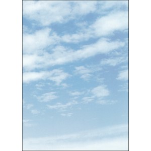 Sigel DP565 - Motiv-Papier, Design Wolken, 90g