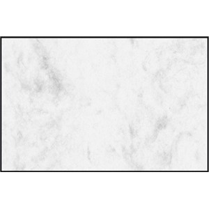 Sigel DP742 - Marmordekor Visitenkarten, schnittgestanzt, Marmor grau, 225g