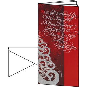 Sigel DS341 - Weihnachts-Karten (inkl. Umschläge), Splendid