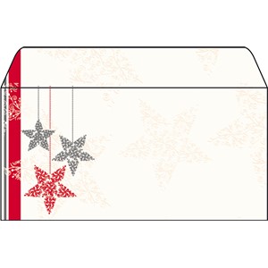 Sigel DU019 - Weihnachts-Umschlag, Starlets