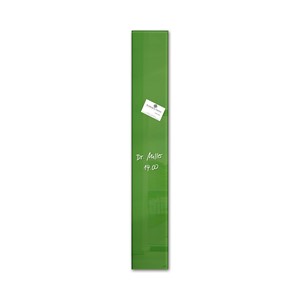 Sigel GL251 - Glas-Magnetboard artverum®, grün, 12x78 cm