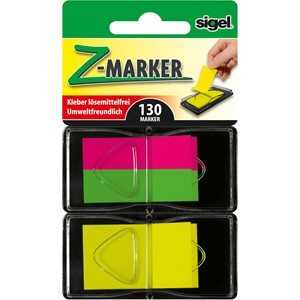 Sigel HN485 - Z-Marker, Film, Mix, 2x Mini, 1x Standard, neonrot,-grün, -gelb