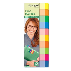 Sigel HN682 - Haftmarker Multicolor, 7 Farben