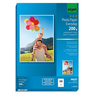 Sigel IP712 - Everyday Fotopapier A4, 200g