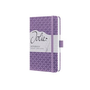 Sigel JN110 - Notizbuch Jolie®, Hardcover, berry violet, liniert, ca. A6