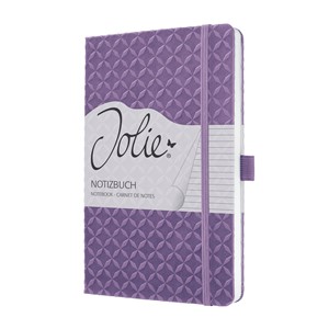 Sigel JN111 - Notizbuch Jolie®, Hardcover, berry violet, liniert, ca. A5