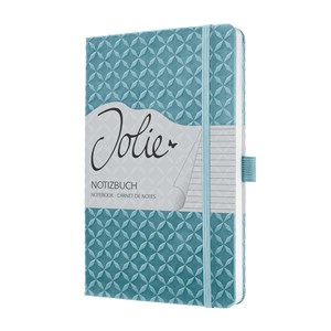 Sigel JN119 - Notizbuch Jolie®, Hardcover, sky blue, ca. A5