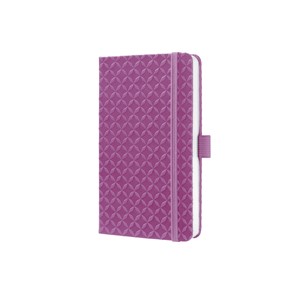 Sigel JN120 - Notizbuch Jolie®, Hardcover, pink purple, ca. A6