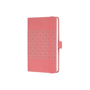 Sigel JN202 - Notizbuch Jolie®, Hardcover, salmon pink, liniert, ca. A6