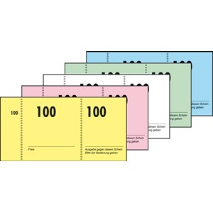 Sigel GN101 - Nummernblocks 1-100