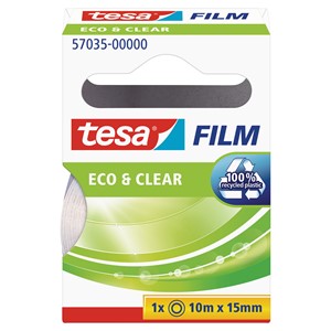 tesa 57035-00000 - film® Eco & Clear, 10 m x 15 mm