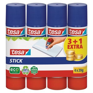 tesa 57088-00200 - Stick ecoLogo® Klebestift, farblos