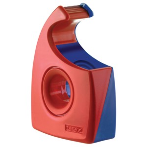 tesa 57444-00001 - Easy Cut® Handabroller, leer, rot-blau