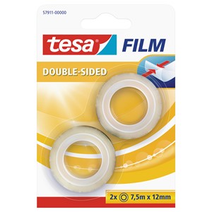 tesa 57911-00000 - film® doppelseitig klebend, 7,5 m x 12 mm