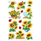 ZD-54171 - Z-Design Blumen-Sticker mit Glimmerstaub Sonnenblumen