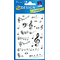 ZD-55151 - Z-Design Papier Sticker Noten