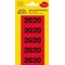 43-220 - Avery Zweckform Jahreszahlen 2020, 60 x 24 mm, rot