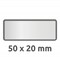 6913 - Avery Zweckform Inventar-Etiketten, 50 x 20 mm, schwarz