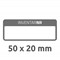 6917 - Avery Zweckform Inventar-Etiketten, 50 x 20 mm, schwarz
