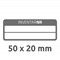 6918 - Avery Zweckform Inventar-Etiketten, 50 x 20 mm, schwarz