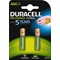 DUR203815 - Duracell StayCharged NiMH Accu AAA 800 mAH 2er Pack