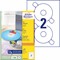 L6043-100 - Avery Zweckform CD Etiketten ClassicSize, 117 mm, 200 Etiketten