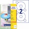 L6043-25 - Avery Zweckform CD Etiketten ClassicSize, 117 mm, 50 Etiketten