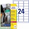 L7912-10 - Avery Zweckform Ultra-Resistente Folien-Etiketten, 63,5 x 33,9 mm, weiß