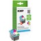 KMP-H26 - KMP Tintenpatrone, wiederaufbereitet, Befüllung 300%, 3 farbig, kompatibel zu  HP C8766E