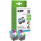 KMP-H27D - KMP Tintenpatronen Doppelpack, color, kompatibel zu HP C9505EE, HP344