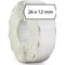 ME-9506163 - METO Etiketten für Preisauszeichner (26x12 mm, 1-zeilig, 6.000 Stück, permanent haftend) 6 Rollen à 1000 Stück, weiß
