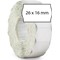 ME-9506167 - METO Etiketten für Preisauszeichner (26x16 mm, 2-zeilig, 6.000 Stück, permanent haftend) 6 Rollen à 1000 Stück, weiß