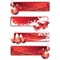 HES-15063 - Herma Weihnachtssticker, Rot, beglimmert