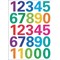 HES-3279 - Herma MAGIC Sticker, Zahlen, glittery