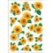 HES-3346 - Herma Decor Sticker, Sonnenblumen, beglimmert