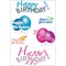 HES-3408 - Herma Decor Sticker, Happy Birthday