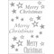 HES-3731 - Herma Weihnachtssticker, Merry Christmas, glittery