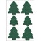 HES-6549 - Herma Weihnachtssticker, Weihnachtsbäume, Filz