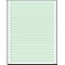 12247 - Sigel DIN-Computerpapier, 305 mm (12) x 240 mm (A4 h), LP, weiß/grün, 60g