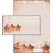 DP137Set - Sigel Weihnachts-Motiv-Papier-Set, Copper Glance, A4, 100 Blatt + 100 Umschläge DIN lang