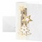 DS376 - Sigel Weihnachts-Karten (inkl. Umschläge), White Christmas, Gold-/Blindprägung, 185g