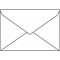 DU060 - Sigel Umschlag, C6, weiß, 100g