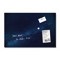 GL283 - SIGEL Glas-Magnettafel Artverum, Design Galaxy, 60 x 40 cm, blau